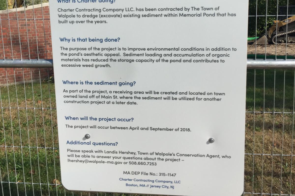 Project sign
