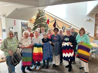 Knit & Needle Donations to the VA Hospital