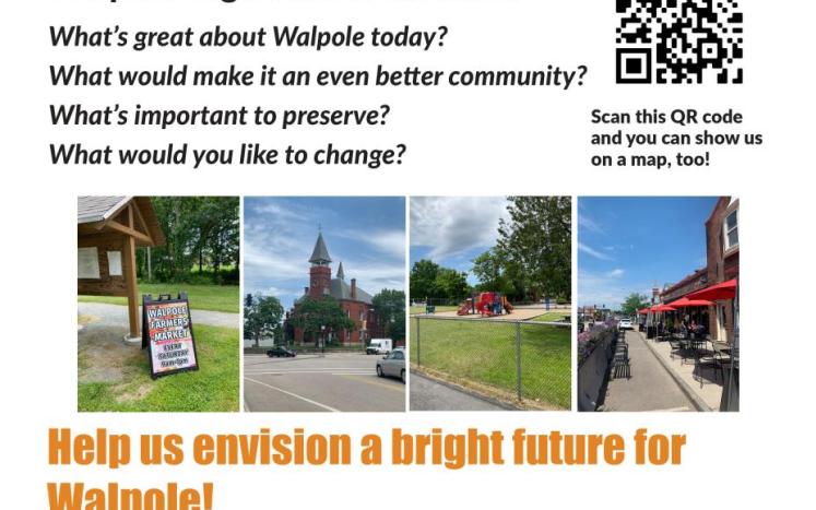 Master Plan Public Forum - November 17, 2021 from 7:00 P.M. to 9:00 P.M. at Walpole High School